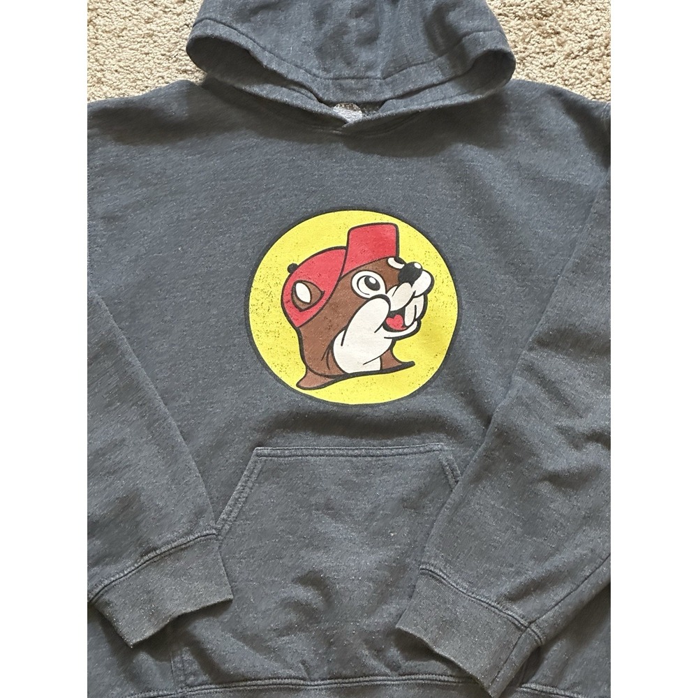 Adult Buc-ees Pullover Hoodie - Small - Picture 3 of 4